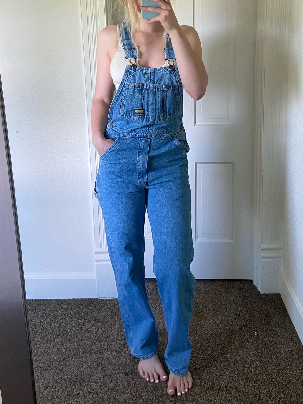 Vintage Oshkosh B’Gosh Denim Overalls 30x32